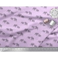 thumbnail image 3 of Soimoi Poly Georgette Fabric Bull Dog Decor Fabric Printed Yard 52 Inch Wide, 3 of 3