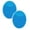 Blue*2, variant on 2 Pcs Face Scrubber, Soft Silicone Facial Cleansing Brush Wash Sponge Massage Pore Blackhead Removing Exfoliating Scrub for Sensitive Greasy Dry and All Kinds of Skin