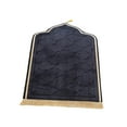 thumbnail image 2 of Prayer Rug, Worship Mat, Portable Area Rugs, Floor Carpet, Irregular Blanket, Prayer Carpet, Prayer Mat for Hajj Black Large, 2 of 8