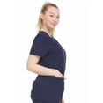 thumbnail image 4 of HEAL+WEAR Women’s Crossover Zip Front Scrub Top 4-Way Stretch Multi-Pocket Medical Workwear, 4 of 4