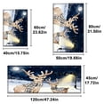 thumbnail image 6 of YIMEIS Flannel printed Christmas kitchen decorative mats, kitchen mats, bathroom mats, door mats, carpets, durable Christmas Snow Night Deer 15.7'' x 23.6'', 6 of 8
