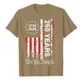 thumbnail image 3 of Glisme Mens T Shirts Round Neck Graphic T Shirt Patriotic Independence Day Commemorative Print Short Sleeve Tee Versatile 4Th Of July Clothes Wine 4Xl, 3 of 3