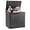 36 Gallon Black, variant on SONGMY 35 Gallon Package Delivery Box for Outside,Storage Box Lockable Lid,Waterproof Outdoor Parcel Drop Deck Boxes,Porch Storage Bin For Package Delivery,Patio,House, Curbside