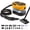 yellow, variant on Steam Cleaner for Home, 2500W Multi-Surface Steamer with 1.6L Tank