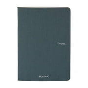 Fabriano EcoQua Original Staple-Bound Notebook, 8.3" x 11.7", A4, Graph, 40 Sheets, Dark Green