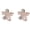 Pink, variant on Elegant Pink Opal Flower Stud Earrings with Cubic Zirconia Accents – Delicate Floral Earrings for Women, Perfect for Daily Wear, Weddings, Bridesmaids & Gifts