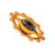 thumbnail image 4 of Polea de cambio trasero de rueda de polea de rueda jockey de bicicleta de cerámica, piezas de rueda Oro Macarena Rueda de jinete de la bici de cerámica, 4 of 8