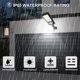thumbnail image 5 of Paquete de 2 Luces Solares de Seguridad Para Exteriores de 120 Led, Con Sensor de Movimiento Y Control Remoto, 3 Modos de Iluminación, Resistentes A La Intemperie, de Anochecer A Amanecer, 5 of 8