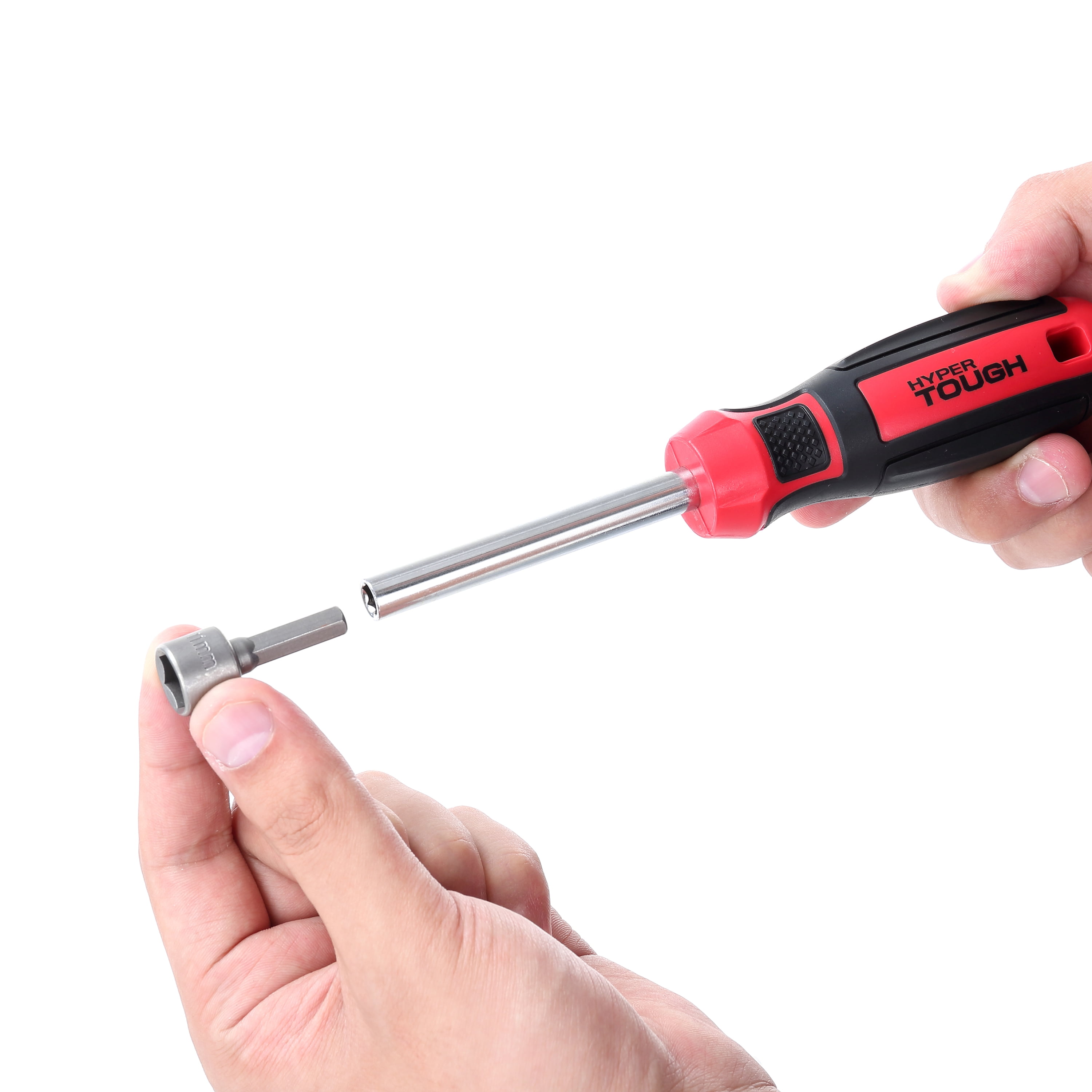 Hyper Tough TS60292N, Alloy Steel Multiple Screwdriver Set with 14 Nut Driver Bits