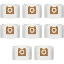 8 Pack VF3501 Vacuum Bags, Compatible with Ridgid Shop Vac & Workshop 3-4.5 Gallon, Dust Collection Filter Bag Replacement Part# 23738 WS32045F PS05