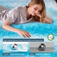 thumbnail image 6 of Bestier 2" Twin XL Size Memory Foam Mattress Topper, High-Density Cooling Gel Foam for Pressure Relief, Dorm Bed Topper, 6 of 7