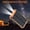 Orange(Wireless Charging), variant on Solar Power Bank Wireless Charger 50000mAh Built-in 4 Cables Six Outputs 15W Fast Charging Mobile Power Bank Suitable For All Mobile Devices Three Inputs With Dual Flashlights Solar Portable Charger