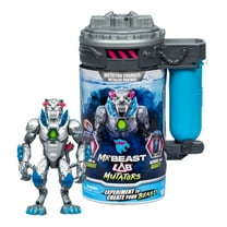 MrBeast Lab Release the Metallic Panther, Mutate the Ultimate Beast With MrBeast Lab , Ages 5 