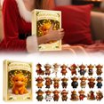 thumbnail image 5 of Handmade Festive Doll Cow Countdown Calendar for 24 Piece Advent Set - Holiday Decoration and, 5 of 5