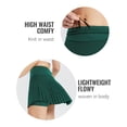 thumbnail image 4 of BALEAF Pleated Tennis Skirt Skorts Skirts for Woman High Waisted Lightweight Athletic Golf Workout with Shorts Pockets Green M, 4 of 6