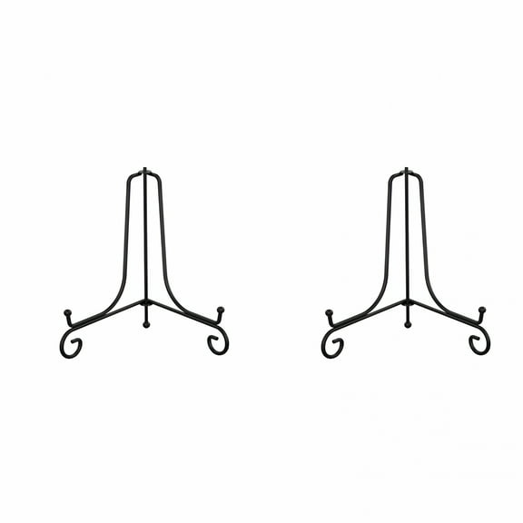 LAMIRO Stand Display Plate Iron Holder Easelstands Photo Heavy Duty Large Picture Frame Decorative Table Easels