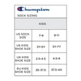 thumbnail image 4 of Champion Unisex Socks, 6 Pack Crew Socks, Sizes 7 - 11, 4 of 5
