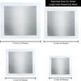 thumbnail image 3 of Drywall Repair Kit 16 Piece Drywall Patches Aluminum Drywall Patch Repair Kit Mesh Drywall Patch Kit (2/4/6/8 Inch), 3 of 7