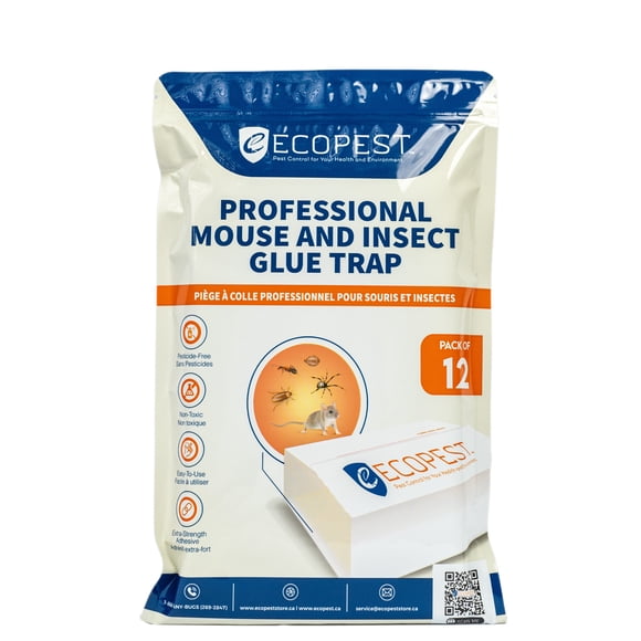ECOPEST Mouse & Insect Glue Boards, Scented