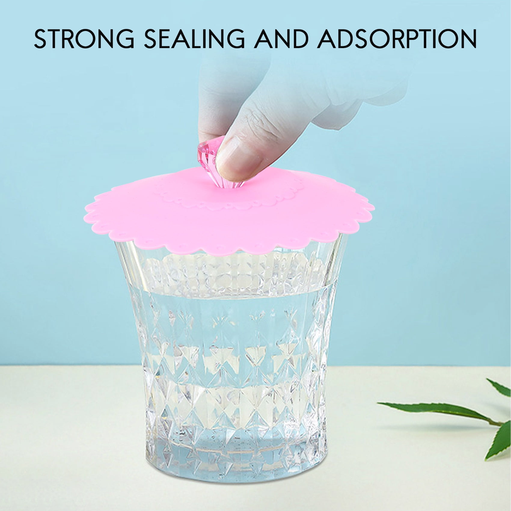 Yoplait Lot de 8 couvercles ronds en bois décoratifs pour maison, cuisine, hôtel, restaurant, 5,1 cm de diamètre