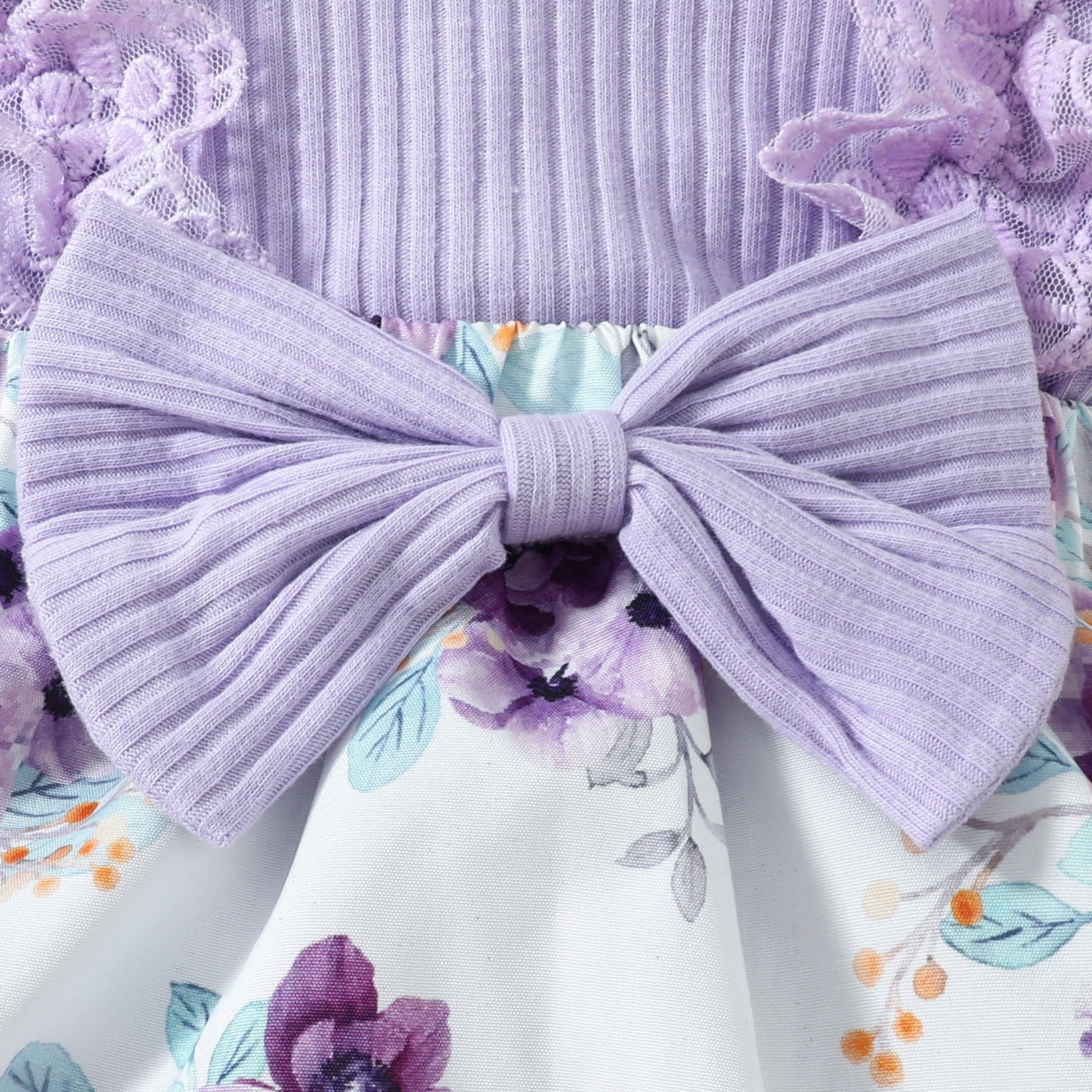Newborn Baby Girl Clothes Set Summer Clearance Infant Cotton Outfits Sleeveless Skirt Baby Girl Lace Bow Tie Dress Romper Hair Band Set