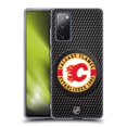 thumbnail image 1 of Head Case Designs Officially Licensed NHL Calgary Flames Puck Texture Soft Gel Case Compatible with Samsung Galaxy S20 FE / 5G, 1 of 7