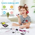 thumbnail image 2 of Pretend Makeup for Kids Cosmetic Toys Kit for Girls Toddlers Makeup Play Set for Kids with Cosmetics Bag Princess Play Game Christmas Birthday Gifts Toys for Little Girls (Not Real Makeup), 2 of 9