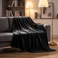 thumbnail image 5 of Flannel Fleece Throw Blanket, Soft Warm Blanket, Lightweight Cozy Throw for Sofa Bed, All Season Use, 5 of 8