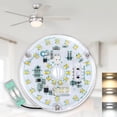thumbnail image 1 of Ventilador de Techo 4 Pulgadas LED 18W 3CCT 1800 Lúmenes 120V CRI90 Reemplazo de Luz, 1 of 9