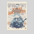 thumbnail image 2 of Music Poster Jonas Brother Tour Poster 2025 Retro Style - Size 24''x36'' - Kiloa, 2 of 5