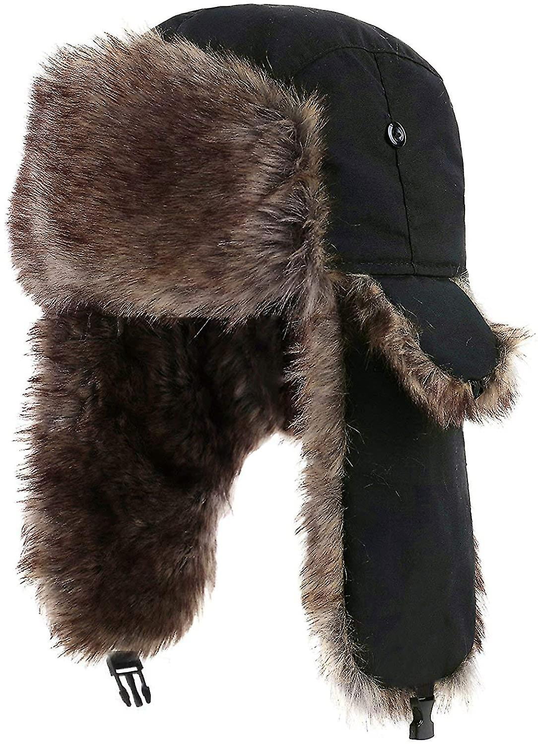Pilot Hat Clakllie Corduroy Trapper Trooper Hats For Skiing