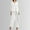 White, variant on Two Piece Sets For Women Spring Summer Casual Loose Outfits Wide Leg Pants Sets Plus Size Set With Pockets plus Size Pant Suits for Wedding Guest And Suit for Women Dress Womens Romper Women plus Size