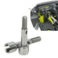 thumbnail image 3 of YAHHU Copa Eje Rueda Delantera Acero Inoxidable para Coche RC Xiaomi Jimny 1/16 XM16011S Paquete 2 pzas, 3 of 9