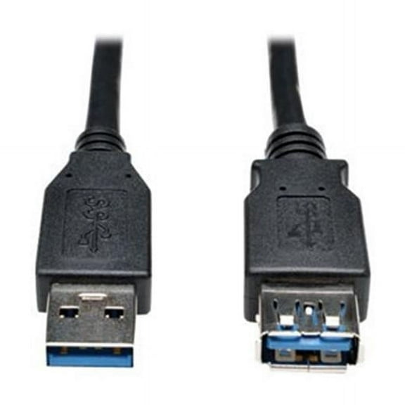 6 ft. USB 3.0 Superspeed Extension Cable, Black
