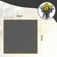thumbnail image 2 of NOGIS 10 Sheets Premium Flower Wrapping Paper | Waterproof Flower Wrapping Paper for Bouquets | Double Sided Floral Bouquet Sheets | DIY Gifts Borderline Gray/Gold, 2 of 7