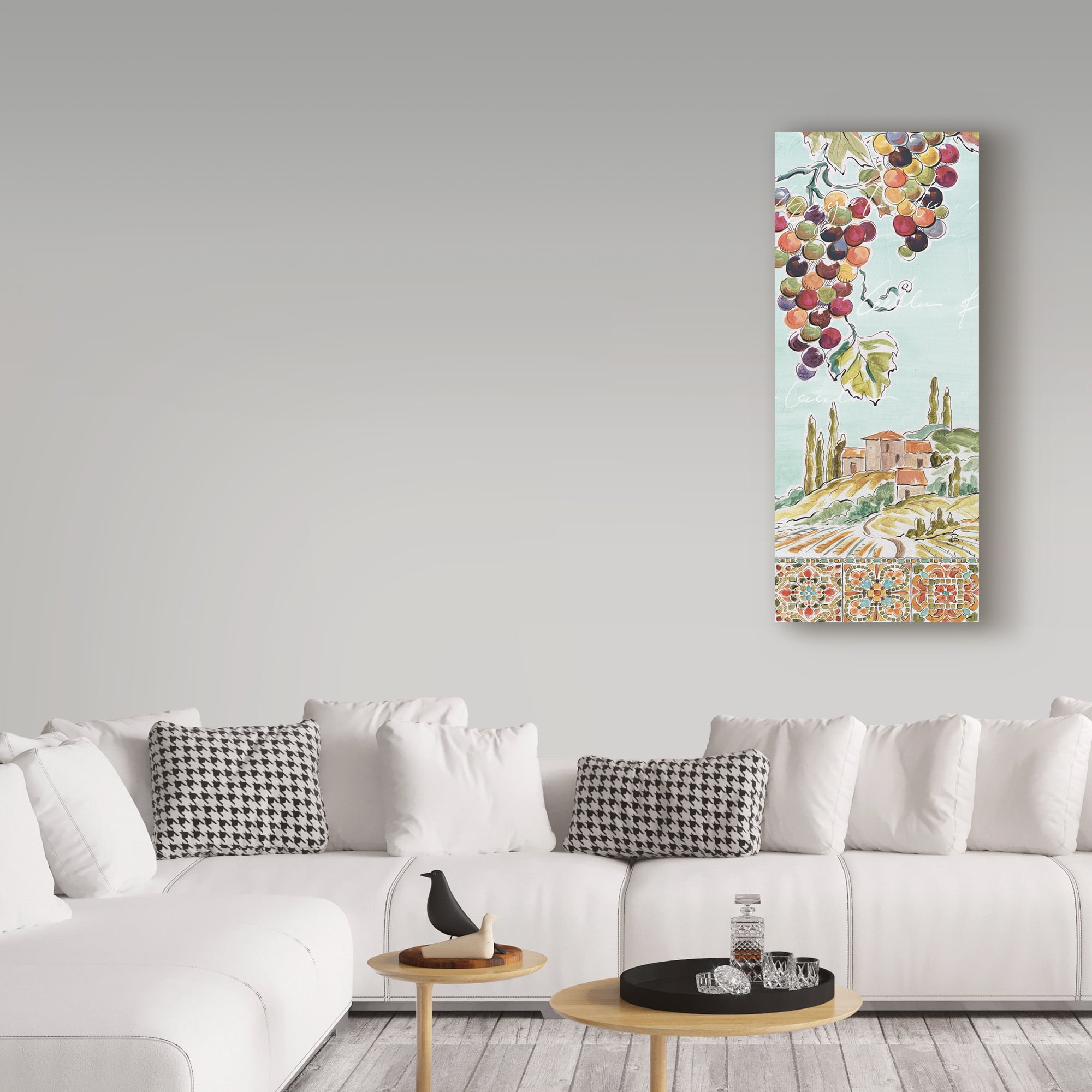 Trademark Fine Art 'Tuscan Breeze IV' Canvas Art by Daphne Brissonnet