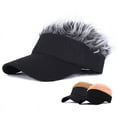 thumbnail image 5 of Forzero Men Women Golf Cap Baseball Cap Adjustable Breathable Outdoor Sports Camping Hiking Fake Flair Hair Sun Visor Hat, 5 of 5