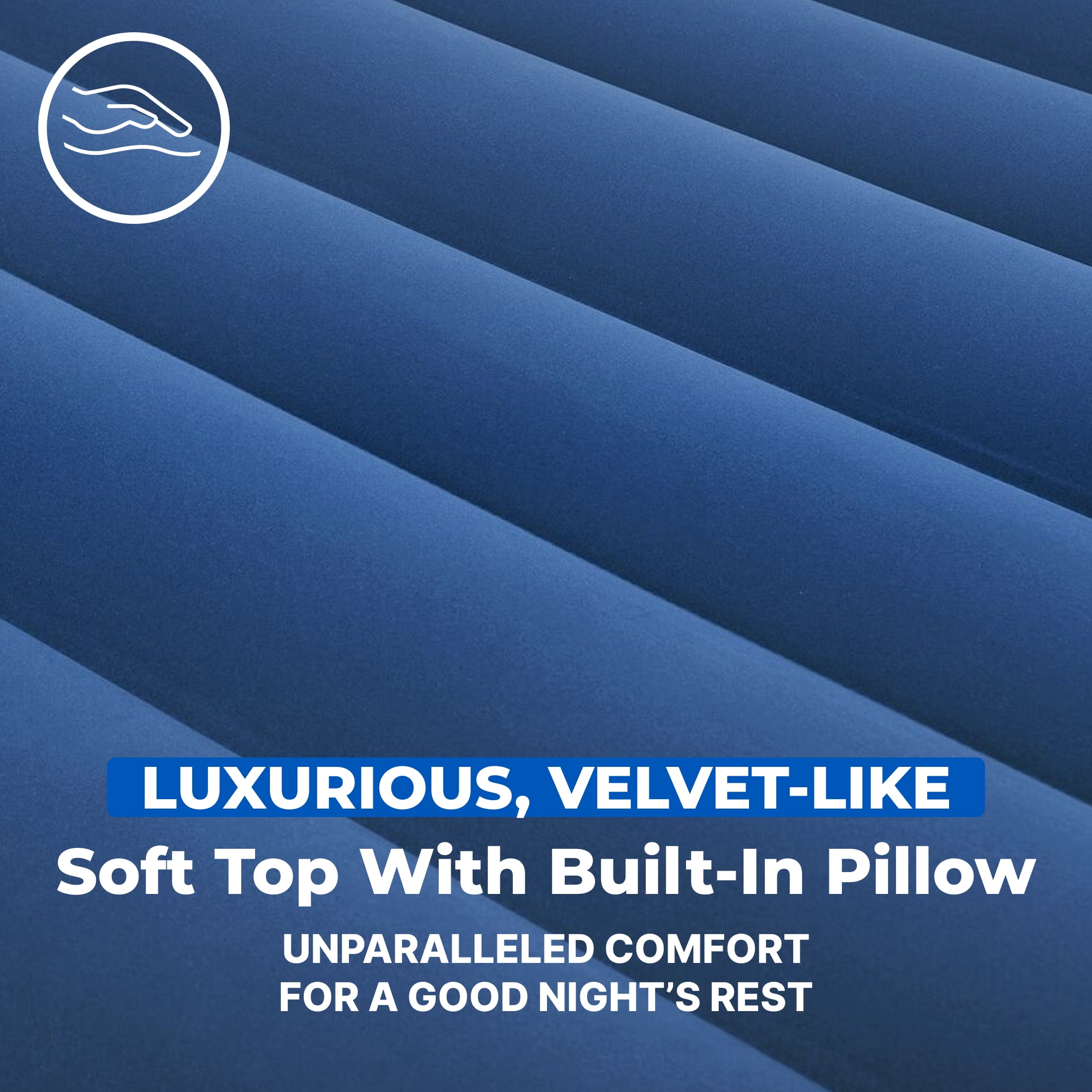 Bestway SleepSupport Air Mattress Full 12” with Built-in AC Pump