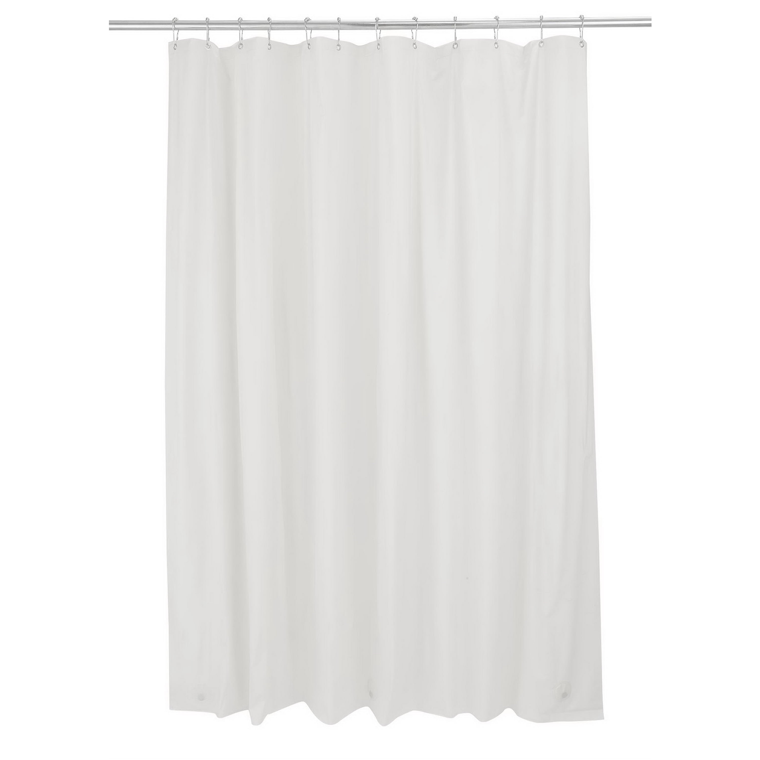 InterDesign X-Long Shower Curtain Liner in Clear  RL1507 72" x 96" New 