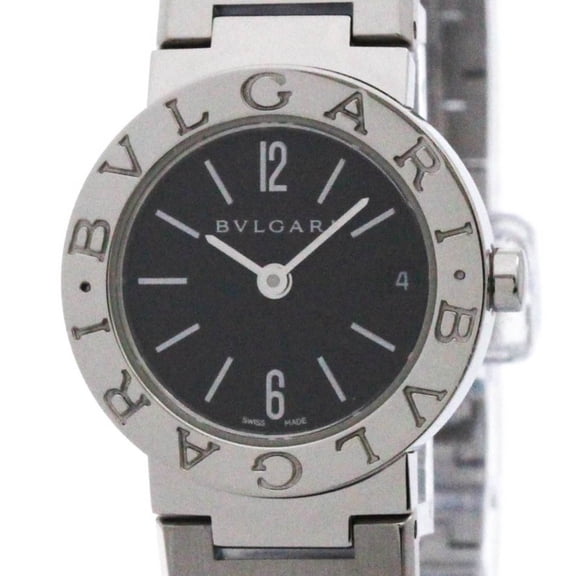 Pre-Owned BVLGARI BVLGARI-BVLGARI Steel Quartz Ladies Watch BB23SS Polished