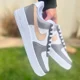 thumbnail image 3 of Air Force 1 Custom Shoes, Taupe Grey Tan Brown Beige AF1 Sneakers Mens Womens, 3 of 6