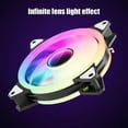 thumbnail image 3 of 2 Rings ARGB 120mm Fan with Lighting Effect, PWM Controlled, Low Noise, 3 of 13
