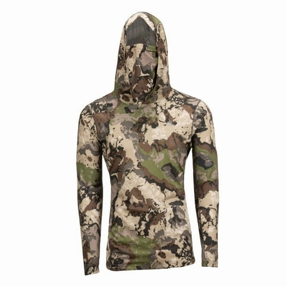 Pnuma Outdoors Renegade Hoodie, Caza Camo, XL, Lightweight Performance Hoodie for Outdoor Activities (RG-HD-CZ-XL)
