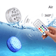 thumbnail image 1 of Lámpara de buceo con control remoto LED, lámpara subacuática para piscina de 13 led, lámpara de vela con control remoto y temporizador colorido para pecera, 1 of 2