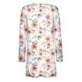 thumbnail image 5 of Ftwytp Cardigans For Women Front Open Casual Long Sleeve Knit Classic Sweaters Cardigan With Pockets Floral Print Cardigans, 5 of 6