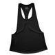 thumbnail image 5 of Chaleco deportivo sin mangas con cuello bajo en forma de T para mujer: top deportivo holgado de secado rápido y absorción del sudor, 5 of 5