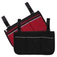 thumbnail image 2 of Shisuyan 2 Pcs Sac Latéral pour Fauteuil Roulant Accessoires Universels Pochette Accoudoir de Fauteuil Roulant Rangement pour Fauteuils Roulants, 2 of 9