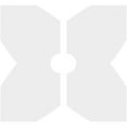 thumbnail image 4 of 36"OD x 6"ID x 12 1/2"C x 1"P Titus Architectural Grade PVC Contemporary Ceiling Medallion, Two Piece, 4 of 11