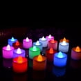 thumbnail image 3 of Trayknick LED Flameless Candle Battery Operated Party Wedding Flickering Tealight Decor Yellow, 3 of 13