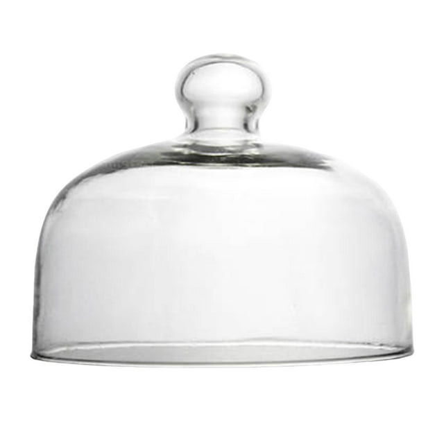 Cubierta de vidrio para postre, cubierta para tazón para servir, accesorios de cocina, proteja su comida, cubiertas para alimentos, cúpula para pastel